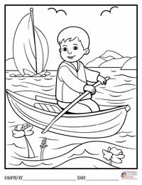 Spring Coloring Pages 15 - Colored By