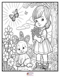 Spring Coloring Pages 10B