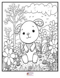 Spring Coloring Pages 17B