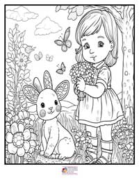 Spring Coloring Pages 18B