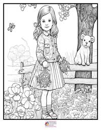 Spring Coloring Pages 19B