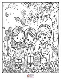 Spring Coloring Pages 10B