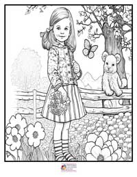 Spring Coloring Pages 2B