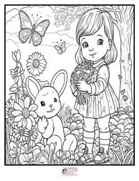 Spring Coloring Pages 4B