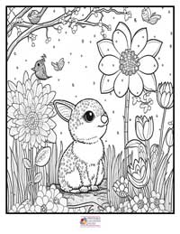 Spring Coloring Pages 7B