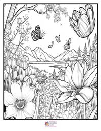 Spring Coloring Pages 9B