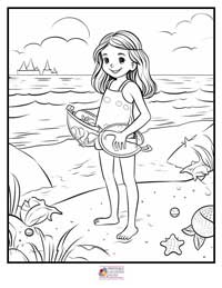 Summer Coloring Pages 10B