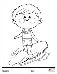 Summer Coloring Pages 16 - Colored By