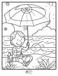 Summer Coloring Pages 2B