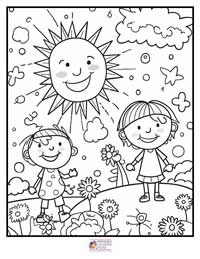 Summer Coloring Pages 5B