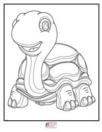 Turtle Coloring Pages 10B