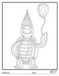 Turtle Coloring Pages 18 - Colored By