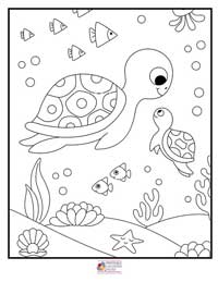 Turtle Coloring Pages 3B