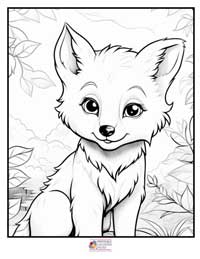 Wolves Coloring Pages 7B