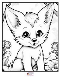 Wolves Coloring Pages 8B