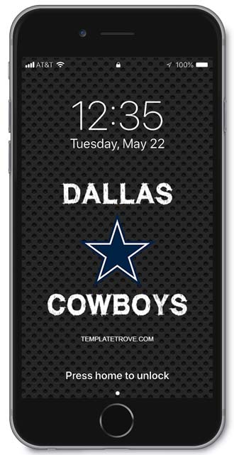 Dallas Cowboys Lock Screen 1