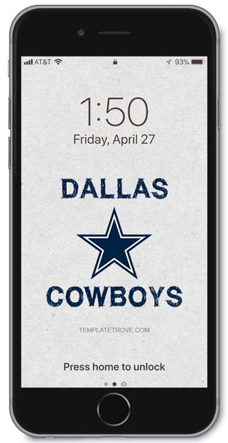 Dallas Cowboys Lock Screen 3