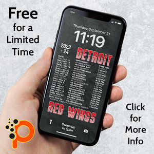 2023 Detroit Red Wings Phone Schedules