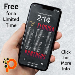 2023 Florida Panthers Phone Schedules