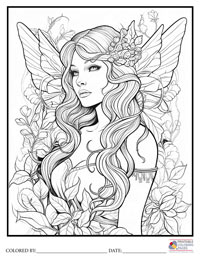 Forest-Fairy

 Coloring Pages for Adults 10 - Colored By
