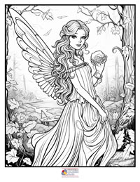 Forest-Fairy

 Coloring Pages for Adults 3B