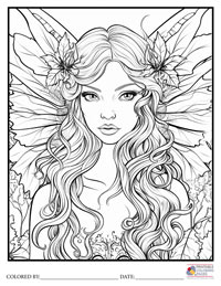 Forest-Fairy

 Coloring Pages for Adults 4 - Colored By