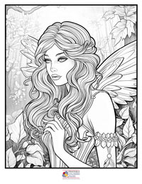 Forest-Fairy

 Coloring Pages for Adults 7B