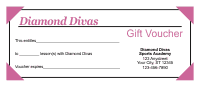 Gift Voucher Template 2 - Dusty Rose