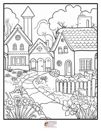 Houses

 Coloring Pages for Adults 10B