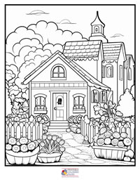 Houses

 Coloring Pages for Adults 9B
