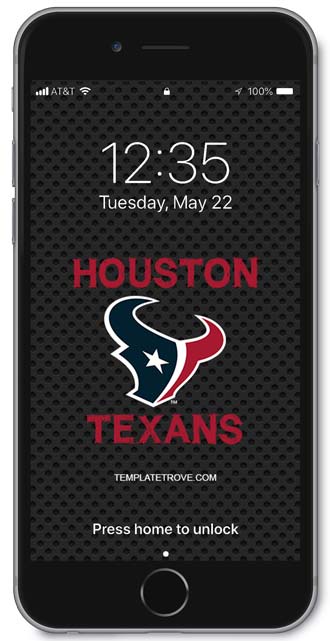 Houston Texans Lock Screen 1