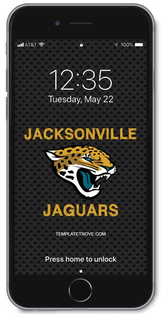 Jacksonville Jaguars Lock Screen 1