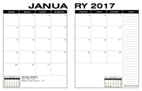 2017 Desk Calendars