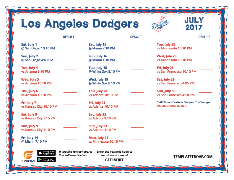 Dodgers Schedule 2024 Giveaway Schedule Tiff Anabelle