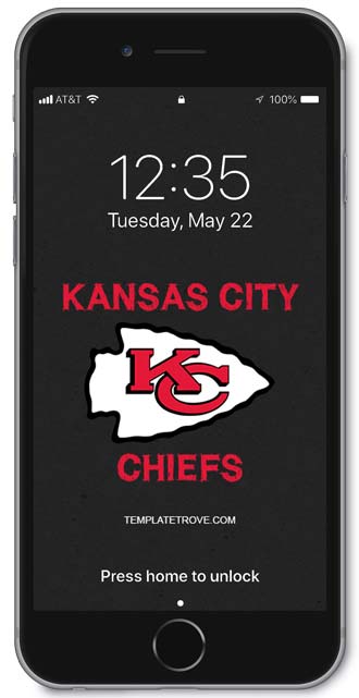 Kansas City Chiefs Lock Screen 2