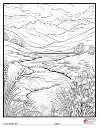 Landscapes

 Coloring Pages for Adults 3 - Colored By