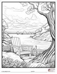 Landscapes

 Coloring Pages for Adults 7 - Colored By