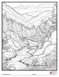 Landscapes

 Coloring Pages for Adults 8 - Colored By