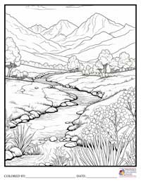 Landscapes

 Coloring Pages for Adults 9 - Colored By