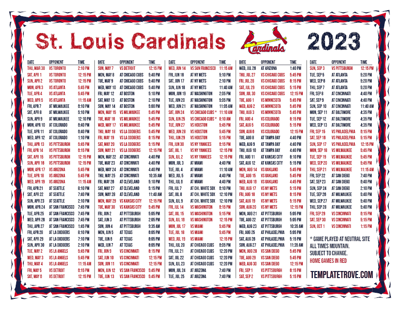 2024 Cardinals Roster Willa Julianne