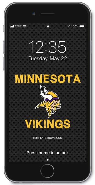 Minnesota Vikings Lock Screen 1