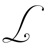 Monogram Letter L - 1