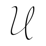 Monogram Letter U - 1