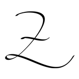 Monogram Letter Z - 1