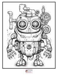 Monster Robots Steampunk

 Coloring Pages for Adults 8B