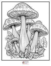 Mushroom Coloring Pages for Adults 8B