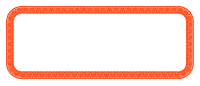 Orange Lace Border - Third Sheet Size