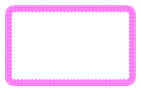 Pink Lace Border - Half Sheet Size