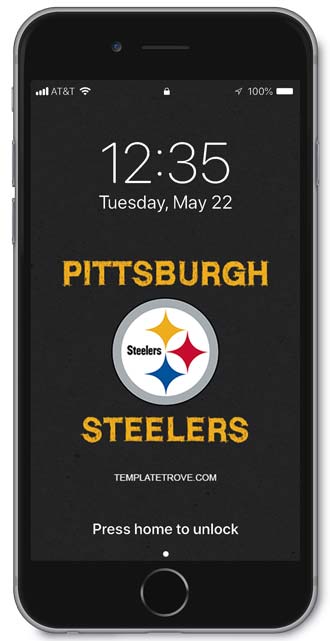 Pittsburgh Steelers Lock Screen 2