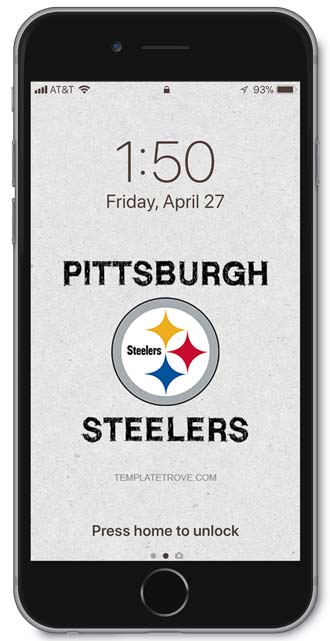 Pittsburgh Steelers Lock Screen 3